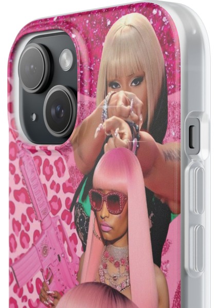 iPhone 11 Uyumlu Telefon Kılıfı – Şeffaf Desenli Kapak | Nicki Minaj Diva Tasarım fırsatları