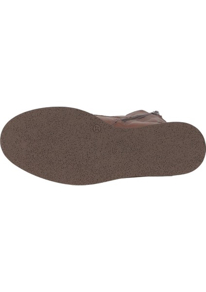 Vizon Koyu Deri Kadın Dolgu Topuklu Bot 01WZ8303 01WZ8303 indirimleri