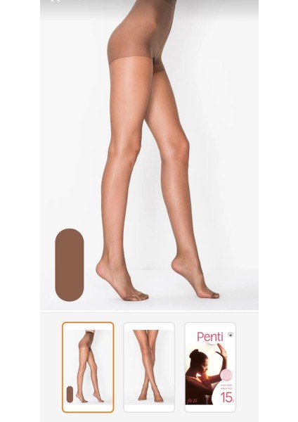 Fit 15 Kestane Külotlu Çorap fiyatları