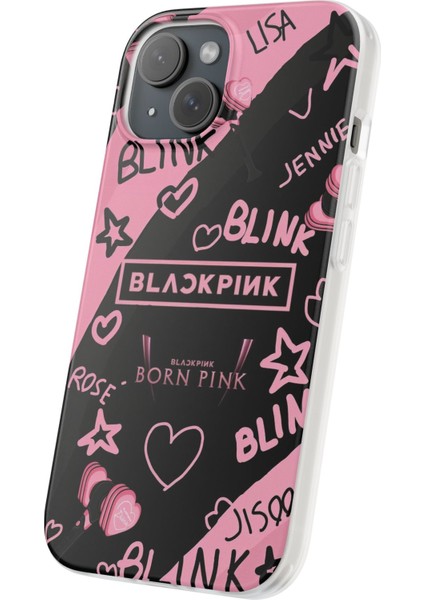 iPhone 11 Uyumlu Telefon Kılıfı – Şeffaf Desenli Kapak | Blackpink Tasarım fiyatları