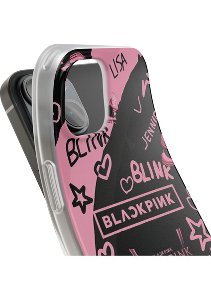 iPhone 11 Uyumlu Telefon Kılıfı – Şeffaf Desenli Kapak | Blackpink Tasarım indirimleri