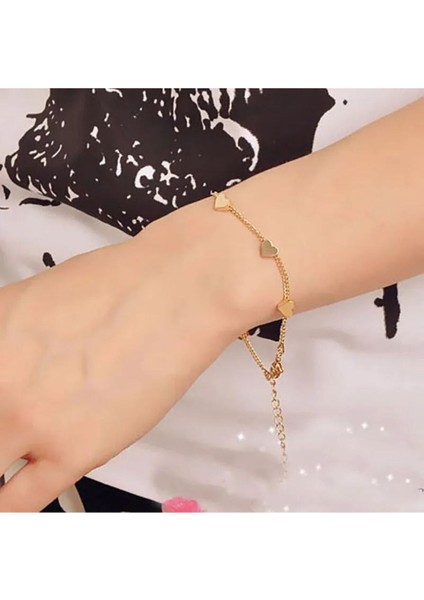 Şık Kalp Modeli Bileklik ile Tarzınızı Yansıtın