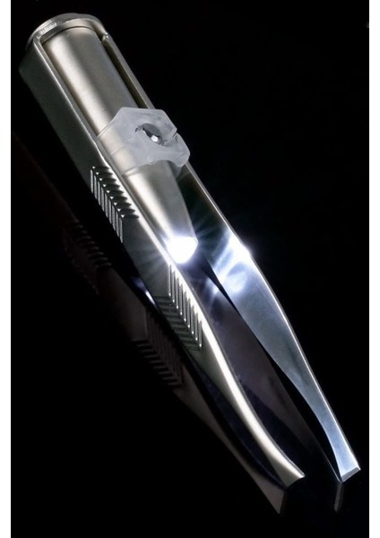 LED Işıklı, Rahat Kavramalı Cımbız, Kaş ve Kirpik Yolma Kolaylığı Sağlar