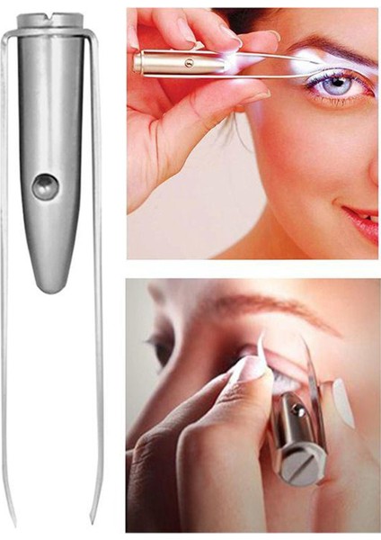 LED Işıklı, Rahat Kavramalı Cımbız, Kaş ve Kirpik Yolma Kolaylığı Sağlar fiyatları