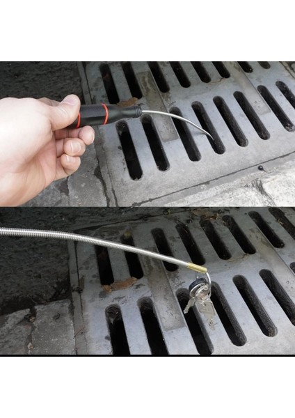 Spiral Yaylı Uzun Mıknatıs, Bükülebilir Manyetik Neodyum Mıknatıs Vida Somun Alma Tamirci Mıknatısı indirimleri