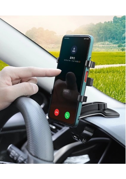 Araba Gösterge Üstüne Takılan 360 Oynar Başlıklı Telefon Tutucu fiyatları