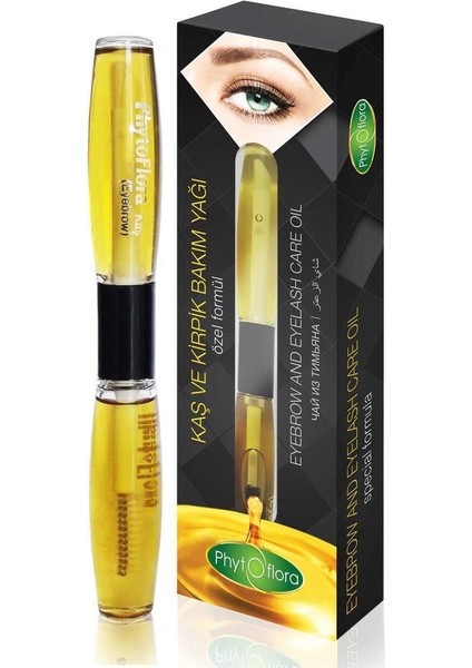 Doğal Kaş ve Kirpik Bakım Yağı, 10+10ML, Güç ve Parlaklık Sağlar
