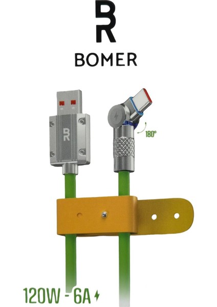 USB To Typce 120W-6A Sarj Kablo