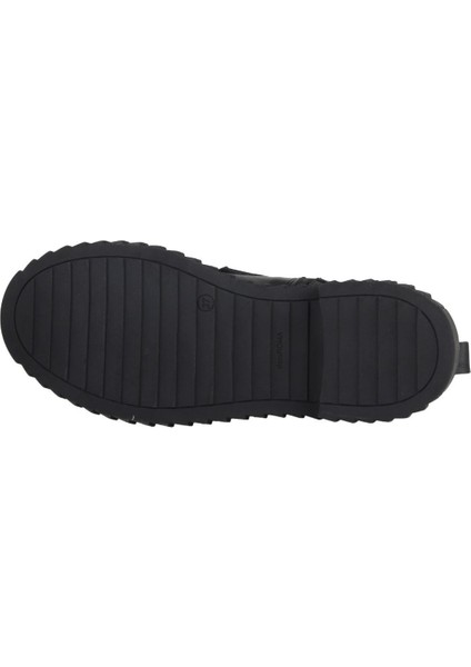 Siyah Sarı Deri Kadın Düz Bot 01WZ6301 01WZ6301 indirimleri