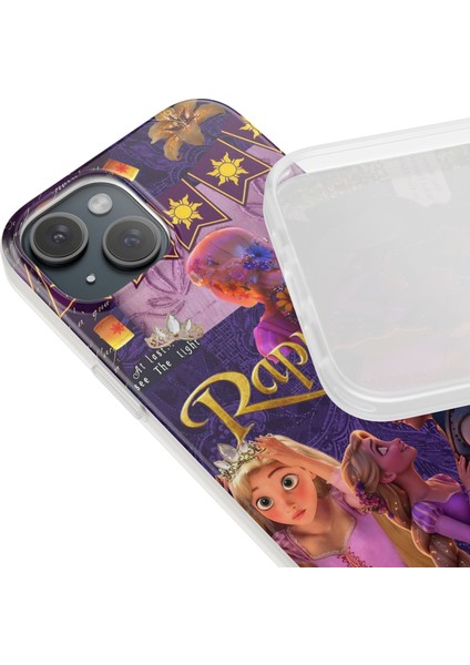iPhone 11 Uyumlu Telefon Kılıfı – Şeffaf Desenli Kapak | Rapunzel Prenses Tasarım indirimleri