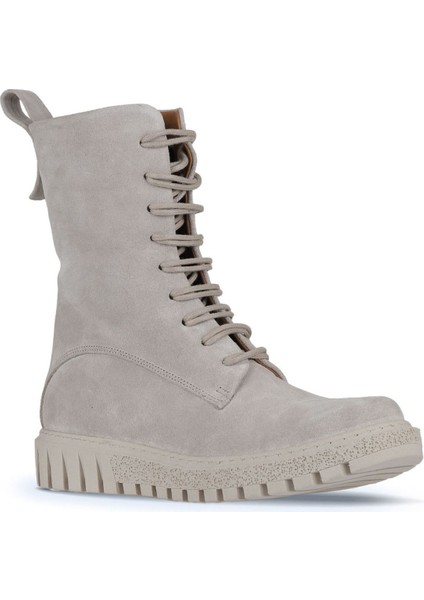Bej Süet Kadın Düz Bot 01WZ5208 01WZ5208 fiyatları