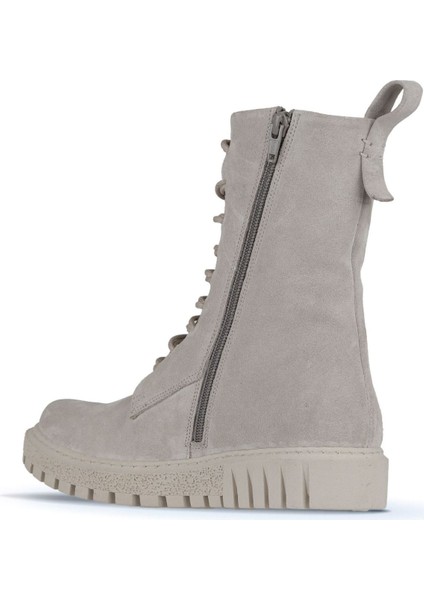 Bej Süet Kadın Düz Bot 01WZ5208 01WZ5208 fırsatları