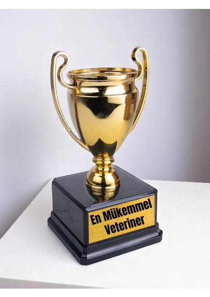 En Mükemmel Veteriner Baskılı Ödül Başarı Şampiyonluk Kupası