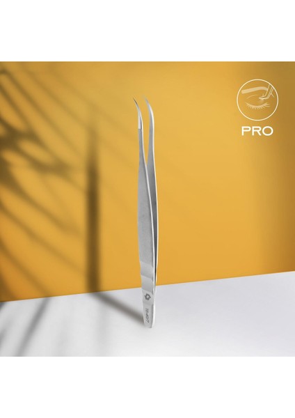 Eğik Profesyonel Kirpik Cımbızı 40 Type 7, Uzman Kullanım Için fiyatları