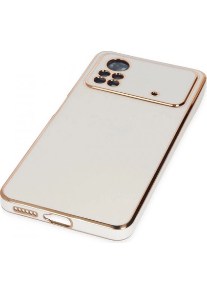 Xiaomi Poco X4 Pro 5g Kılıf Volet Silikon - Beyaz fırsatları