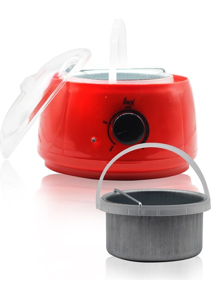 Kırmızı Renkli Profesyonel Ağda Isıtıcı Makinesi, Güçlü ve Kullanışlı Tasarım