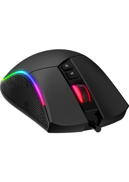 Gamenote Snipe MS1001S V2 Rgb Makrolu Gaming Mouse – 8000 Dpı, Programlanabilir 7 Tuş