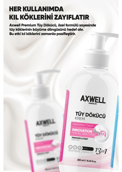 Hızlı ve Etkili Tüy Dökücü Krem, Tüm Cilt Tipleri Için Güvenle Kullanılabilir modelleri