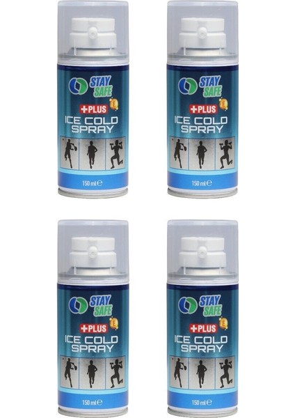 Soğutucu Sprey 150 Ml, Lazer ve Anestezik Uygulaması, 4'lü Paket
