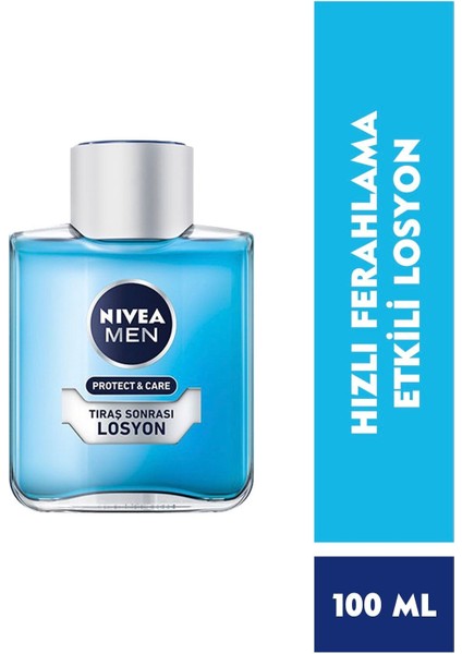 Erkek Tıraş Sonrası Losyon, Ferahlatıcı, Nemlendirici, Pantenol, Aloe Vera 100ML fiyatları