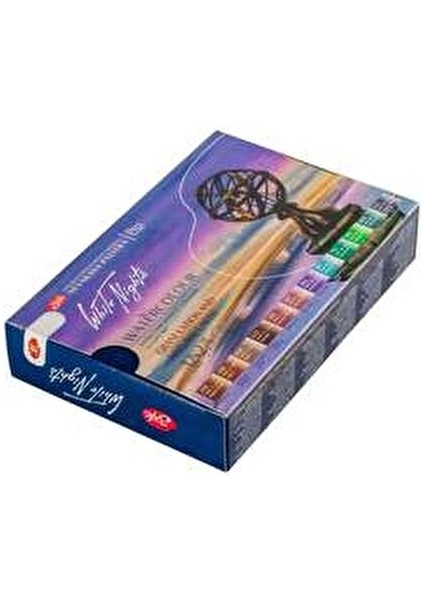 White Nights Granulation Natural Earth Boyalar 12 Adet 2.5 ml Renkli Set modelleri