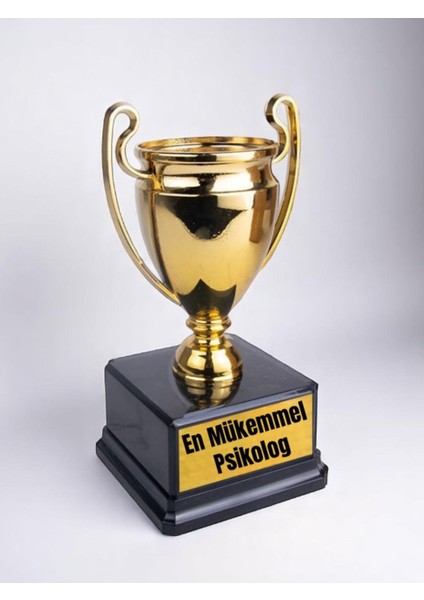 En Mükemmel Psikolog Baskılı Ödül Başarı Şampiyonluk Kupası