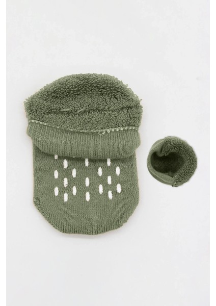 Bistyle 2'li Altı Havlu Sneakers Kaymaz Çorap 20501 Nil Bej fırsatları