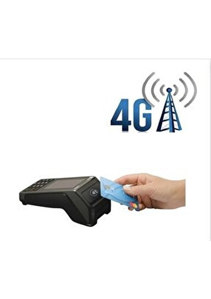 M530 Yazarkasa Pos Cihazı Ergonomik Tasarım ve Temassız Kart Okuyucu ile Siyah