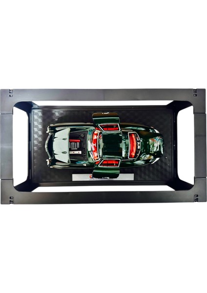 1:24 Metal Model Koleksiyon Araba Mercedes-Benz 300 Sl Yeşil 21 cm CZ174B modelleri