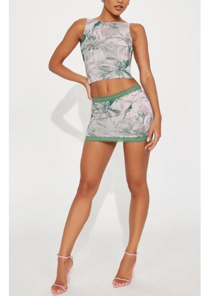 File Alt Üst Etek Takımı , Kadın Gece Giyim Alt Üst Takım fiyatları