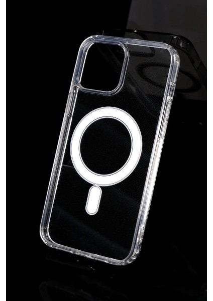 iPhone 11 Magsafe Özellikli Şeffaf Iq Silikon Kılıf fırsatları
