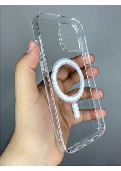 iPhone 11 Magsafe Özellikli Şeffaf Iq Silikon Kılıf indirimleri