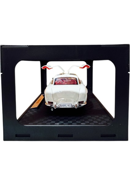 1:24 Metal Model Koleksiyon Araba Mercedes-Benz 300 Sl Beyaz 21 cm CZ174B fırsatları