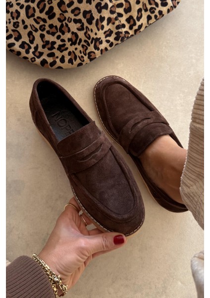 Montana Kahverengi Hakiki Deri Loafer indirimleri
