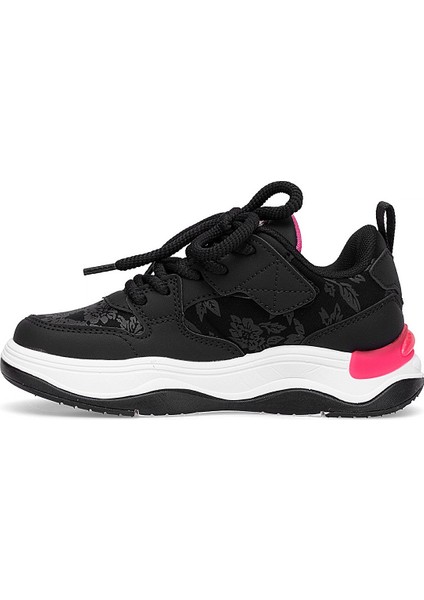 FK25-1990 Filet Kız Çocuk Yürüyüş Ayakkabısı Siyah - Fuşya modelleri
