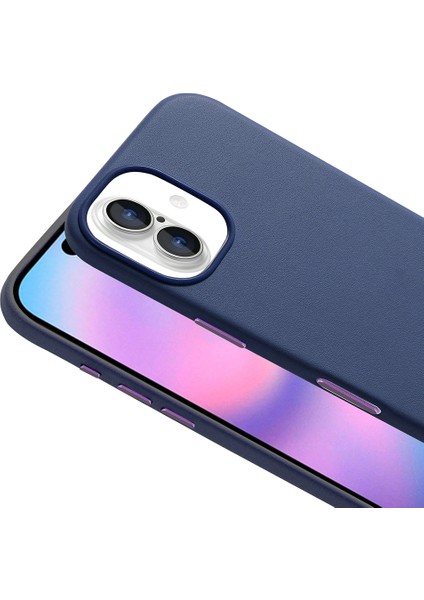 iPhone 17 Kılıf M-Safe Şarj Özellikli Pu Deri Görünümlü Kupra Kılıf fiyatları