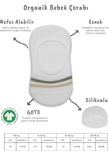 Bistyle 2'li Penye Babet Silikon Çemberli Çorap 30102 Nil Beyaz fiyatları