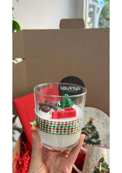 Yılbaşı Hediye Kutusu - Mum - Kupa - Defter - Tabak fiyatları