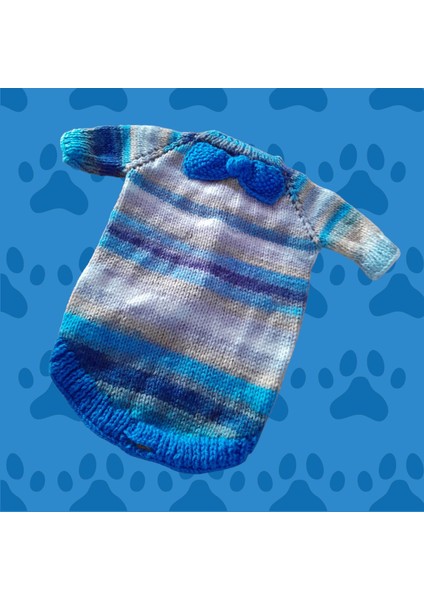 El Yapımı Örgü Yün Pet Kıyafeti – Pet Kazak | El Işi Kedi ve Köpek Giysisi modelleri