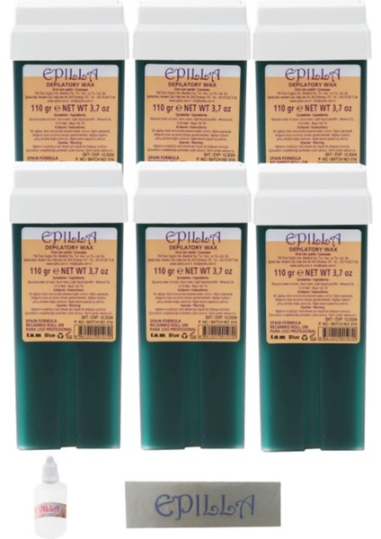 Mavi Sir Ağda Kartuşu 110 Ml, 6 Adet, Kolay Kullanımlı ve Pratik Paket