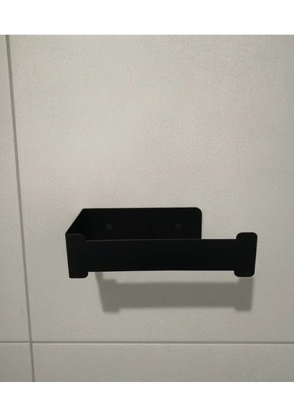 Lazer Kendinden Yapışkanlı Wc Kağıtlık Mat Siyah fırsatları