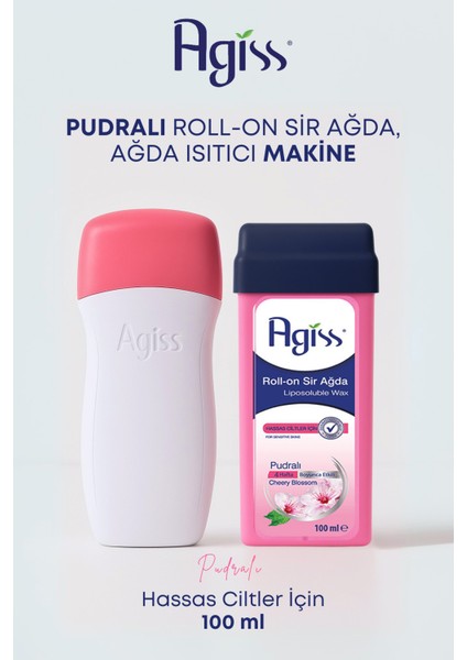 3'lü Kartuş Roll-On Ağda Seti, 100M Ağda Bezi, Hassas Ciltler Için Ağda Makinesi fırsatları