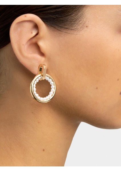 Inci Görünümlü Halka Küpe fiyatları