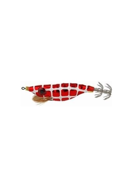 Kırmızı Zebra 8 cm 9 gr Kalamar Zokası