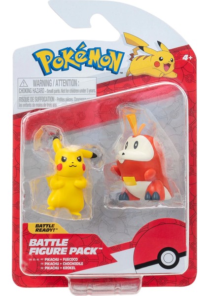 Pokemon Battle 2'li Figür Seti