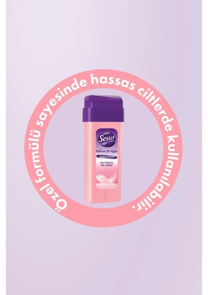 Pudralı Roll-On Ağda, Hassas Ciltler Için, Güvenli ve Rahat Kullanım indirimleri