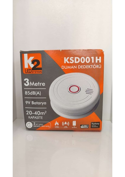 3lü Paket Duman Dedektörü 9 Desibel Pil Dahildir