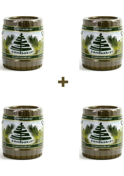 Doğal Çam Ağda Seti, 4'lü Paket, Yumuşak ve Hassas Temizleme Düğün