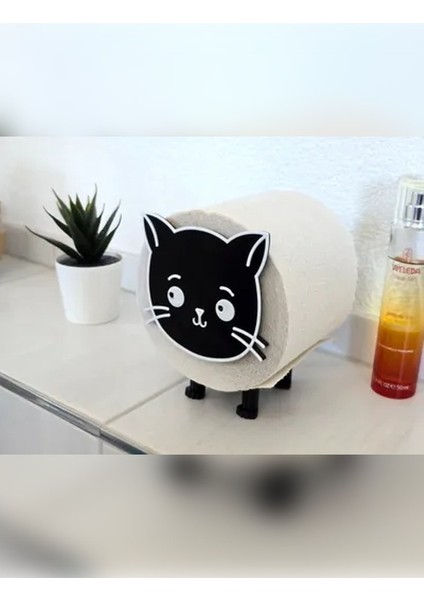 2'li Set Kedi Tuvalet Kağıtlığı Tekli-Birden Fazla Al Üst Üste Koy modelleri