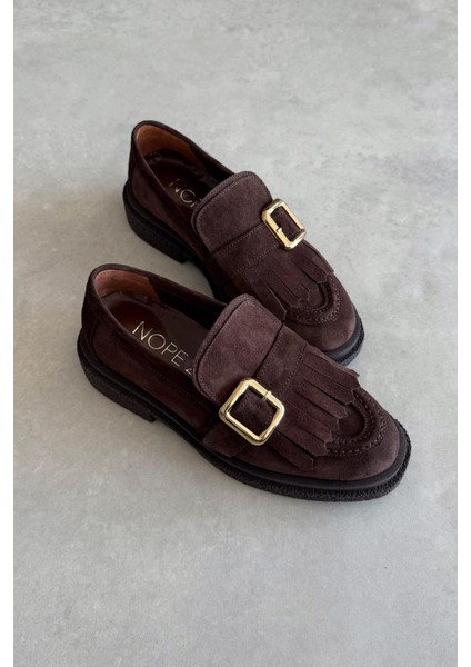 Astana Kahverengi Hakiki Deri Loafer fiyatları